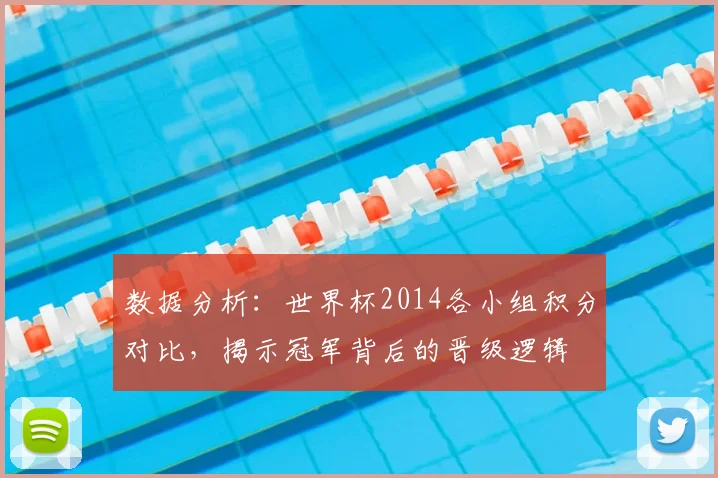 数据分析：世界杯2014各小组积分对比，揭示冠军背后的晋级逻辑